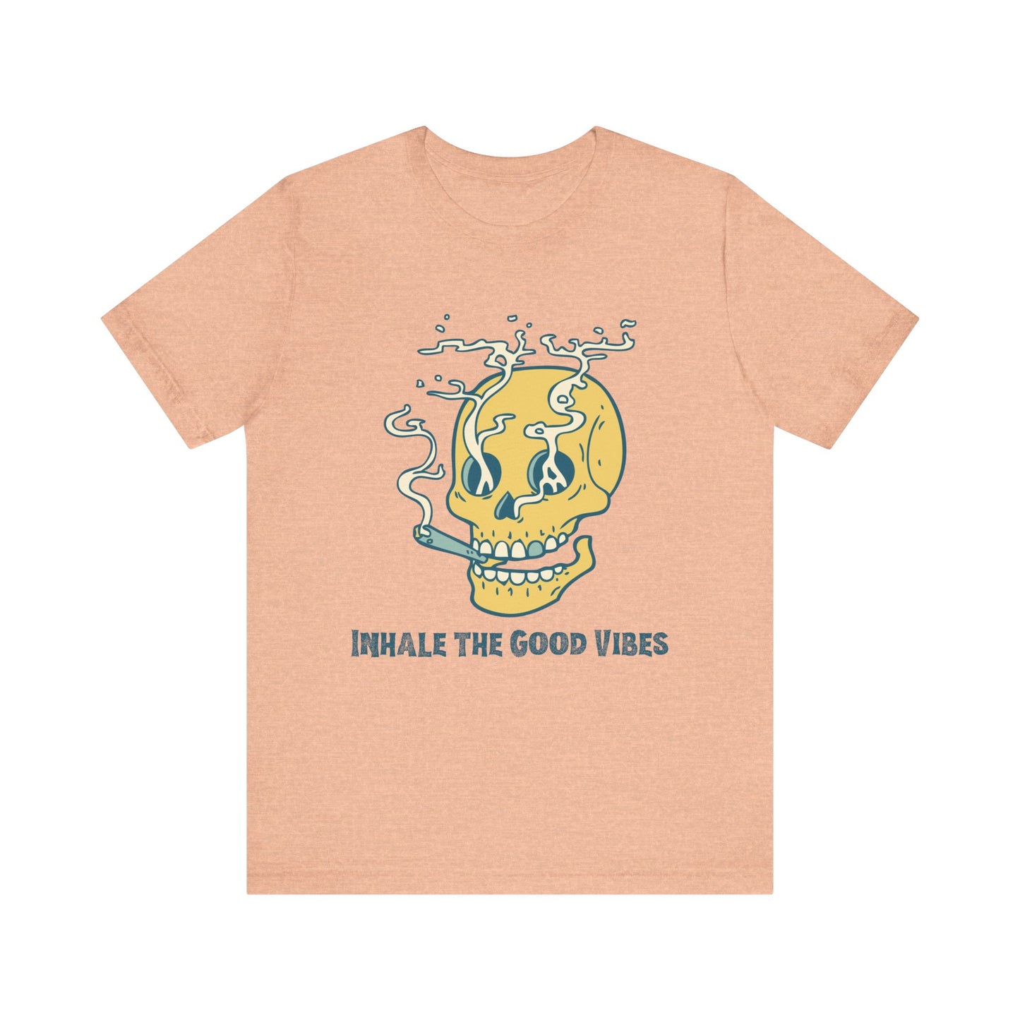 "Inhale the Good Vibes" Unisex T-shirt for Stoners & Budtenders