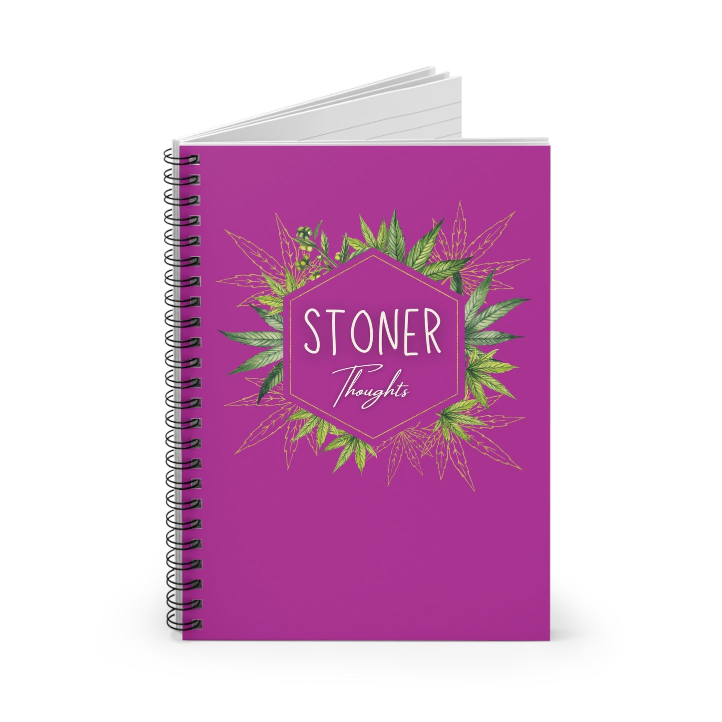 "Stoner Thoughts" Spiral Sesh Journal