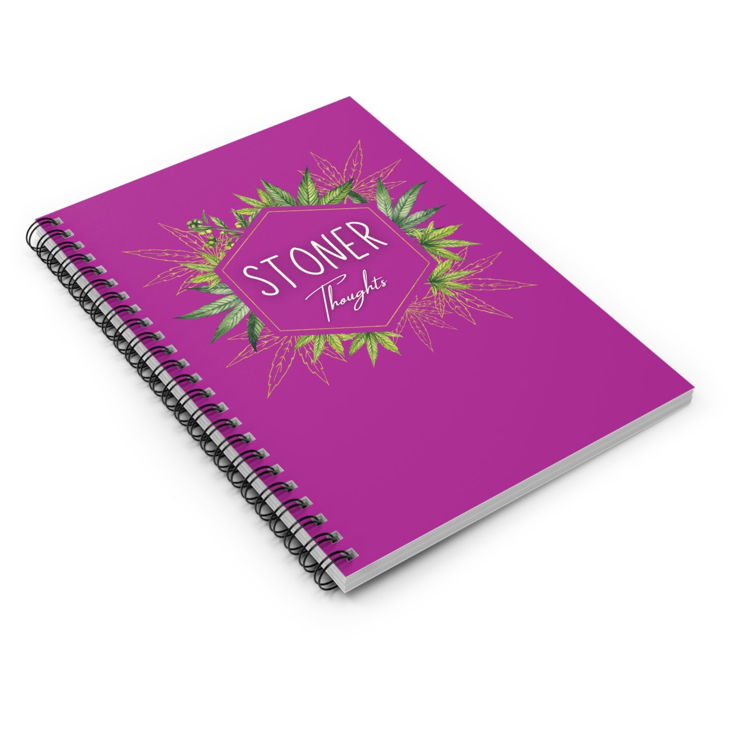 "Stoner Thoughts" Spiral Sesh Journal