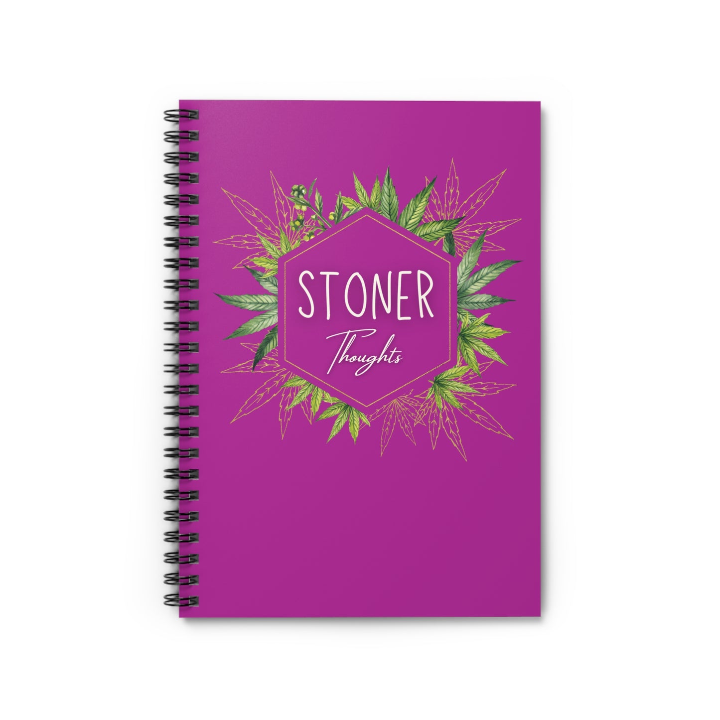 "Stoner Thoughts" Spiral Sesh Journal