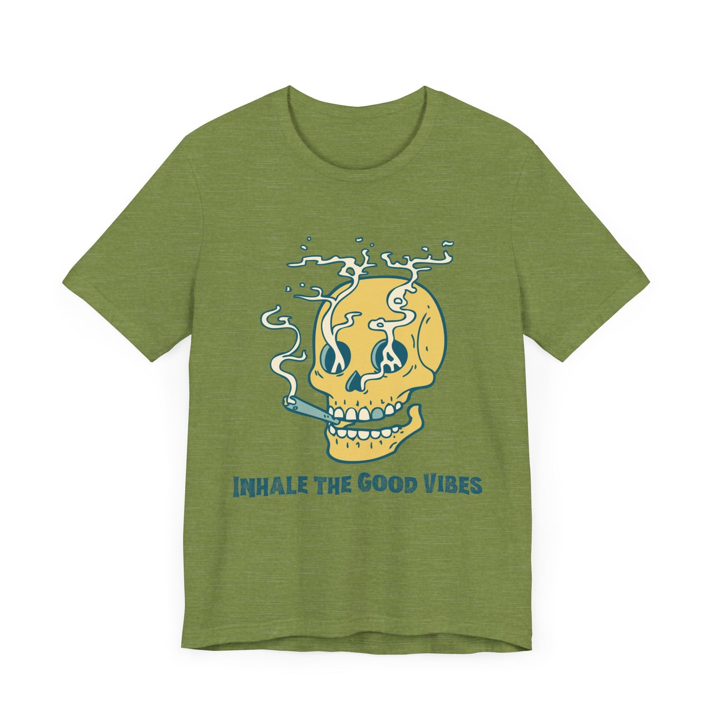 "Inhale the Good Vibes" Unisex T-shirt for Stoners & Budtenders