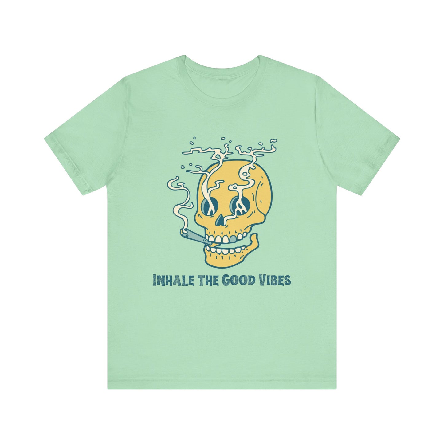 "Inhale the Good Vibes" Unisex T-shirt for Stoners & Budtenders