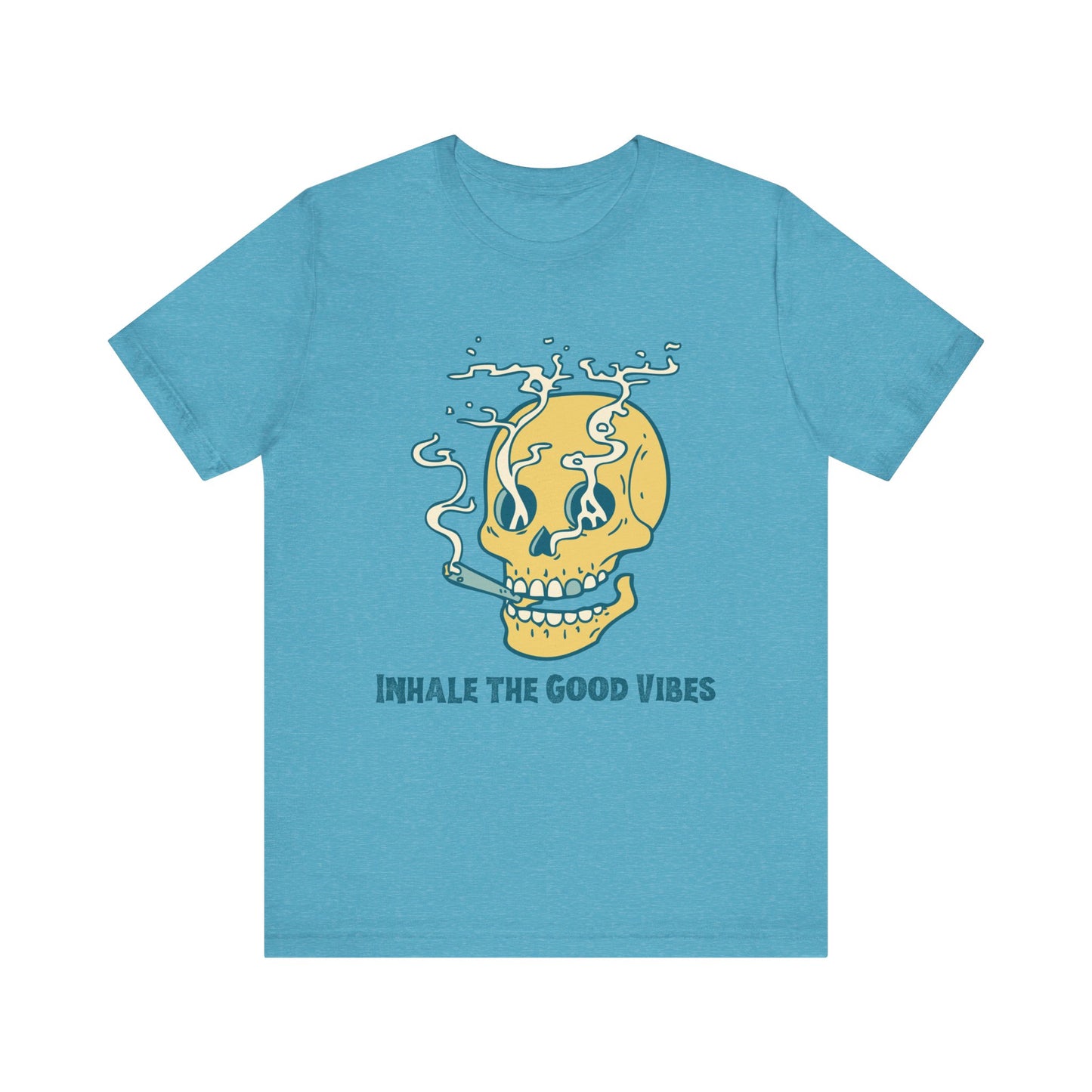 "Inhale the Good Vibes" Unisex T-shirt for Stoners & Budtenders