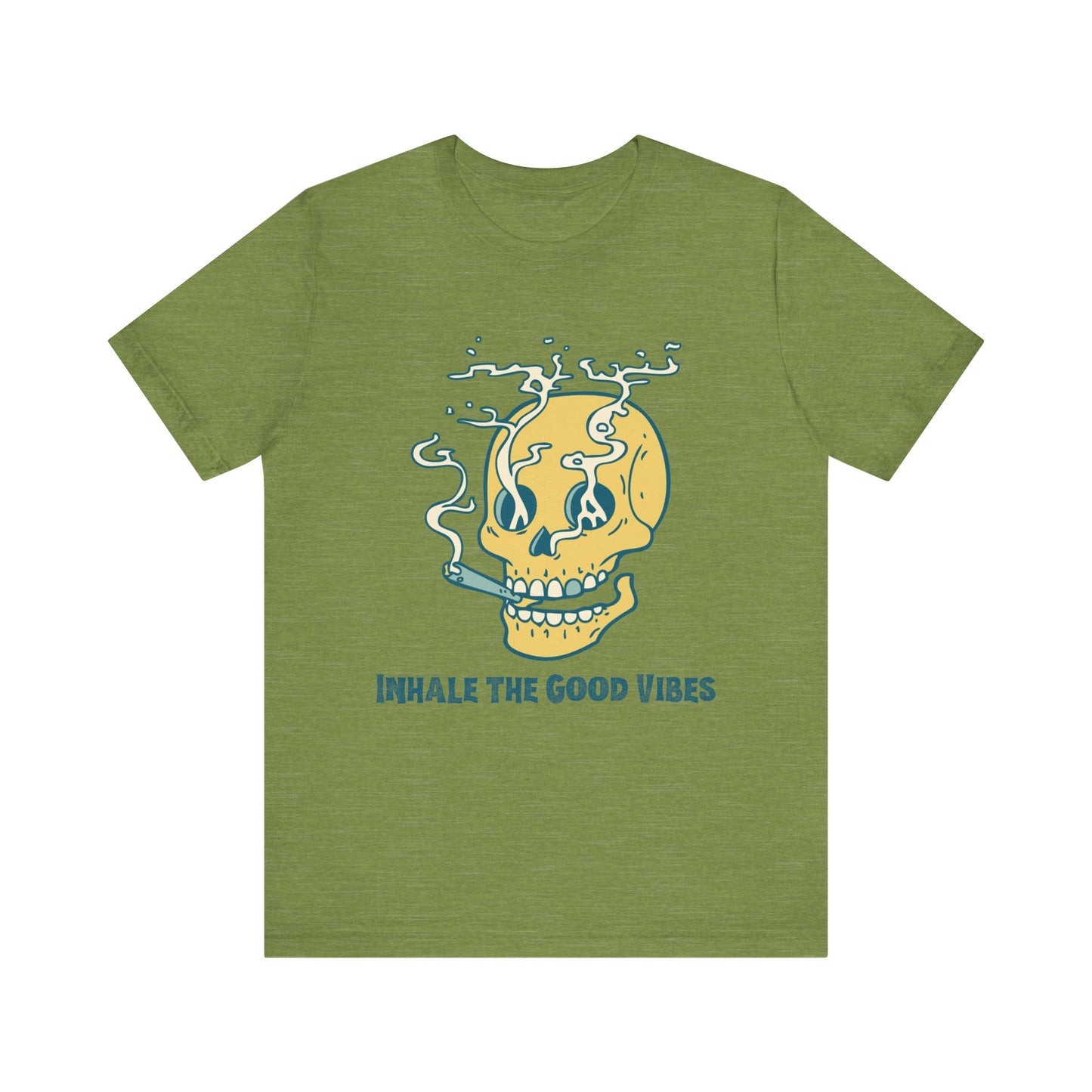 "Inhale the Good Vibes" Unisex T-shirt for Stoners & Budtenders